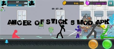 Anger of Stick 5 Mod Apk (Download Unlimited Money/Health.